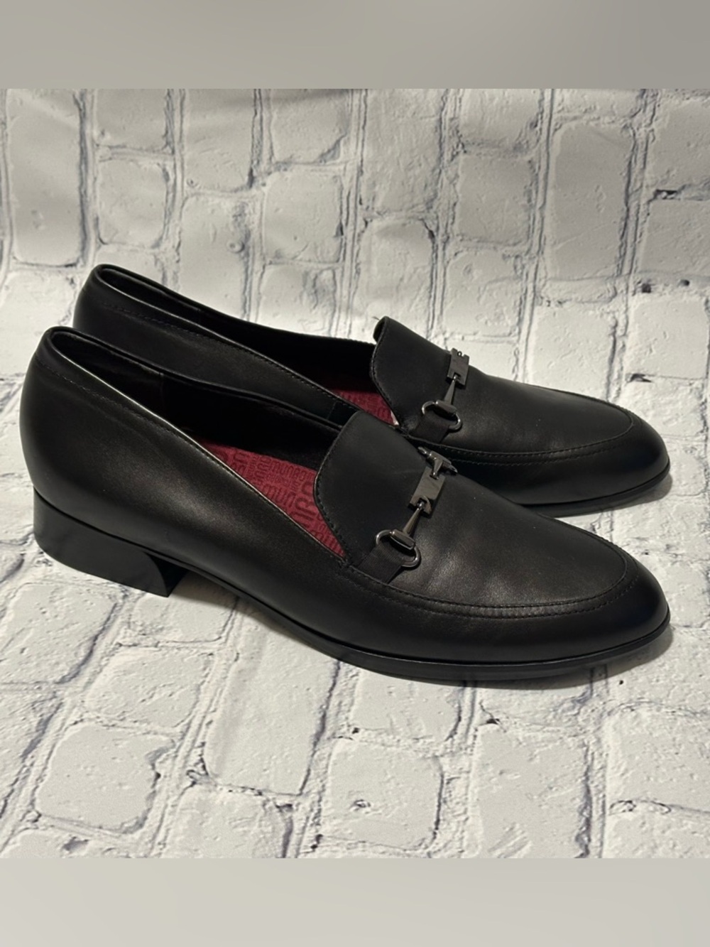 Munro Penny Loafers Women's  11 M Black Leather  Slip On Shoes